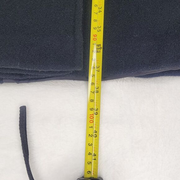 Vintage Jonathan Michael Black Wool Mid Length Coat Size 14 Made In The USA - Picture 6 of 6